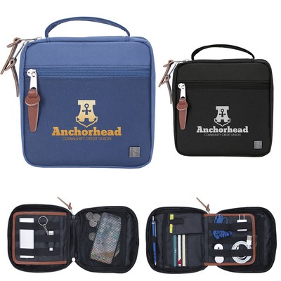 logo printed tech organizer cases